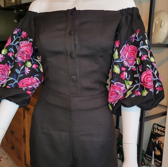 Shorts and blouse Linen Set - Picture 8 of 11